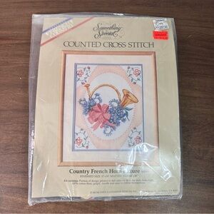 Something Special Counted Cross Stitch Country French Horn Picture 50195